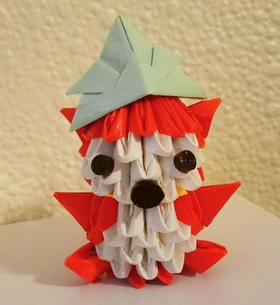 Instagram 3D Origami Fox